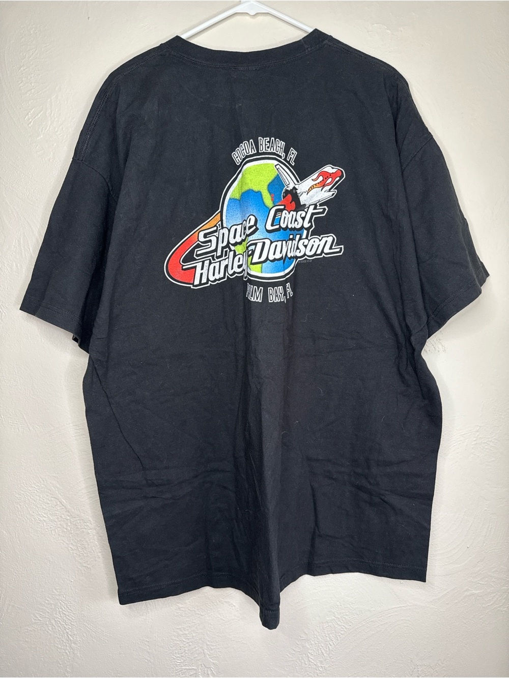 Harley Davidson Space Coast Cocoa Beach FL Pocket Tee Men’s 2XL 2021/2022